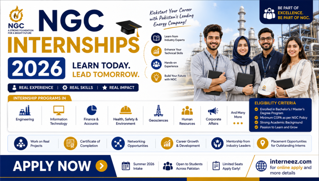 NGC Internships 2026 Online Apply - Latest NGC Internship Program