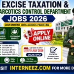 Excise Taxation and Narcotics Control Department Jobs 2026 - Latest Advertisement | Apply Online