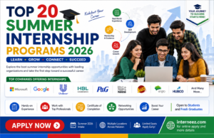 Summer Internship Programs 2026 - Top 20+ Paid Internships | Apply Online