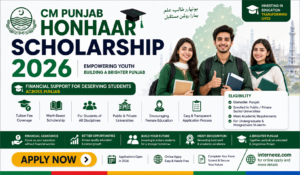 CM Punjab Honhaar Scholarship 2026 - Online Registration | 50000+ New Scholarships